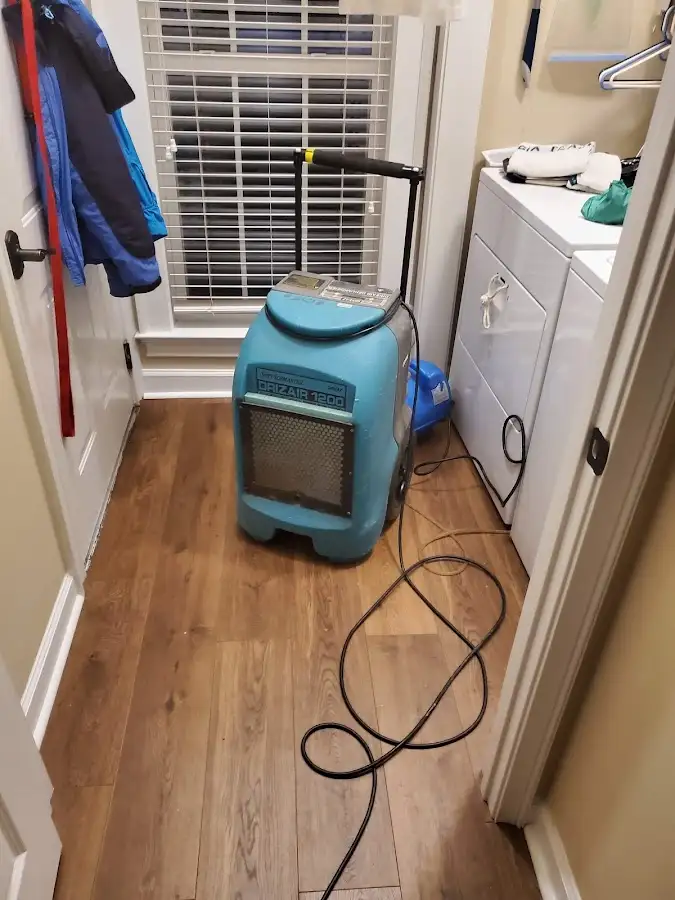 Commercial dehumidifier deployed for Flood Damage Cleanup in Bremerton